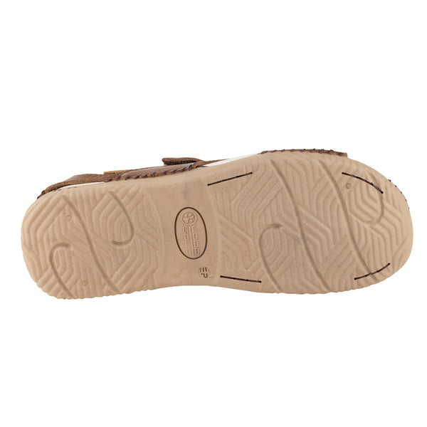 Sandalia Casual Dama Lobo Solo Mita 1766 Tumbled camel