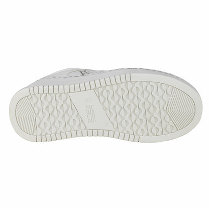 Tenis Tejidos Suela Gruesa Para Dama Lobo Solo 5762DA Blanco