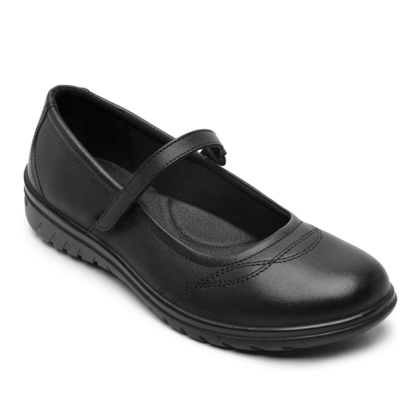 Zapato Escolar Para Niña Flexi 35323 Negro