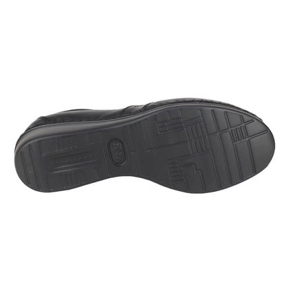 Zapato Mocasín Slip Casual On Para Dama Lobo Solo 4732 Negro