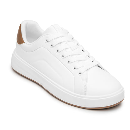 Tenis Urbano Casual Para Caballero Flexi 422601 Blanco