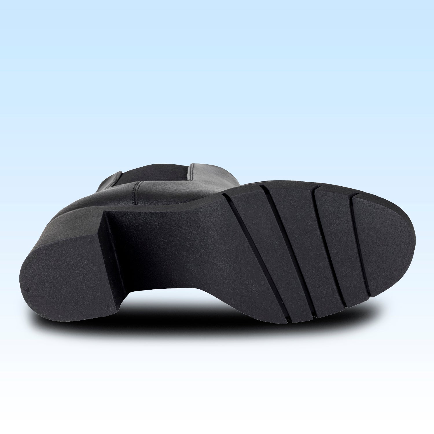 Botín Con Tacón Dama Lady Paulina Goya 24812 Negro