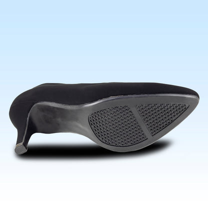 Zapatilla Clásica Dama Lady Paulina Felisa 24201 Negro