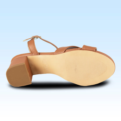 Sandalia De Tacón Para Dama Lady Paulina 21222 Brant