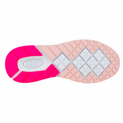 Tenis Sneaker Confort Casual Para Dama Charly 1049922 Gris Fiusha