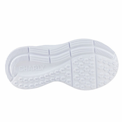 Tenis Running Para Niño Charly Kids 1098762 Rey Blanco