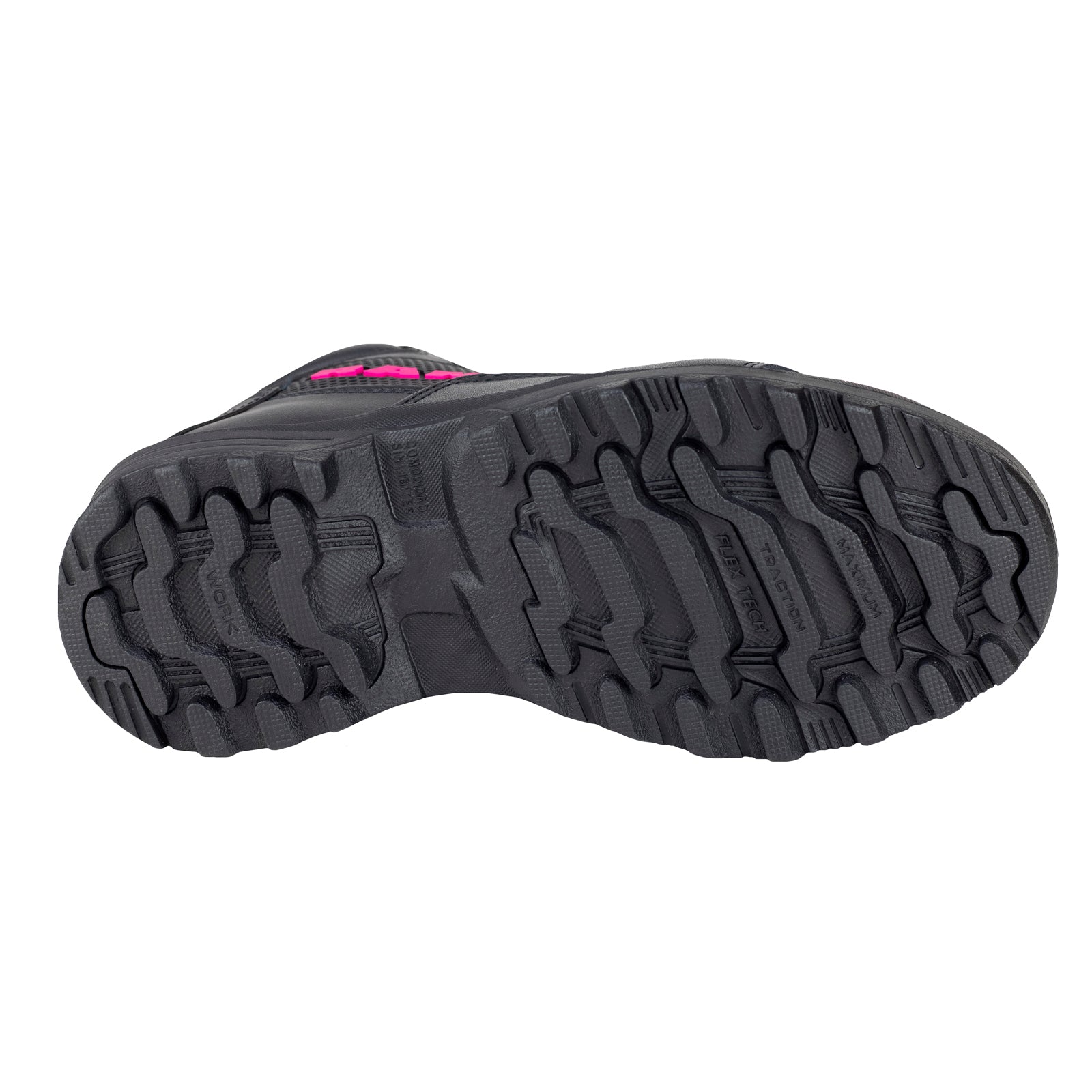 Bota Industrial Casco de Acero Para Mujer Ram 9403 Negro Fiusha