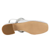 Zapato Destalonado Para Dama Salamandra 284-3975C Charol Hielo