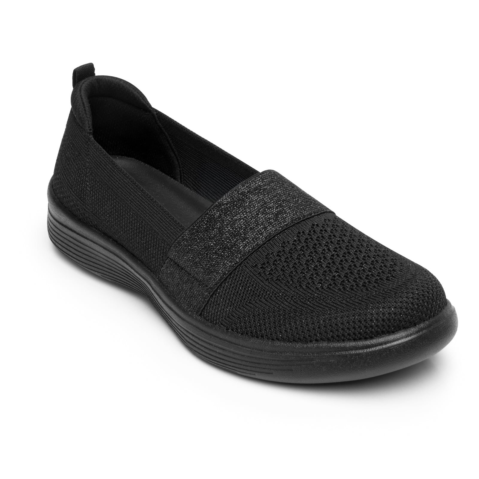Tenis Sneaker Casual Cómodos Para Dama Flexi 104932 Negro