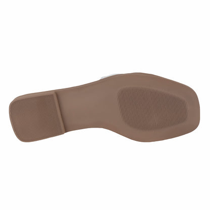 Sandalia Clásica Para Dama Salamandra 200-3956-I Blanco