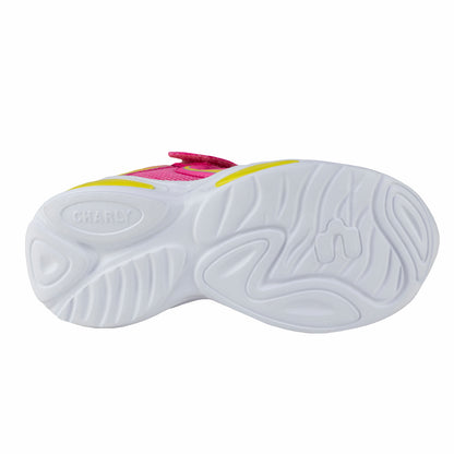 Tenis Con Luces Para Niña Charly Kids 1079230 Fiusha