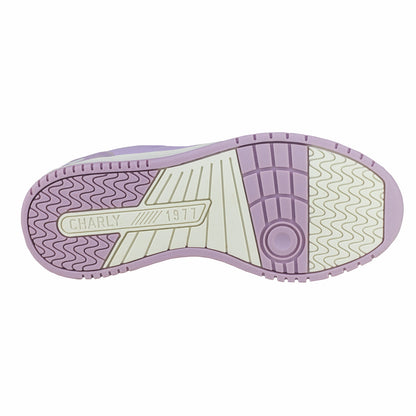 Tenis Urbano Casual Para Dama Charly 1043157 Lila