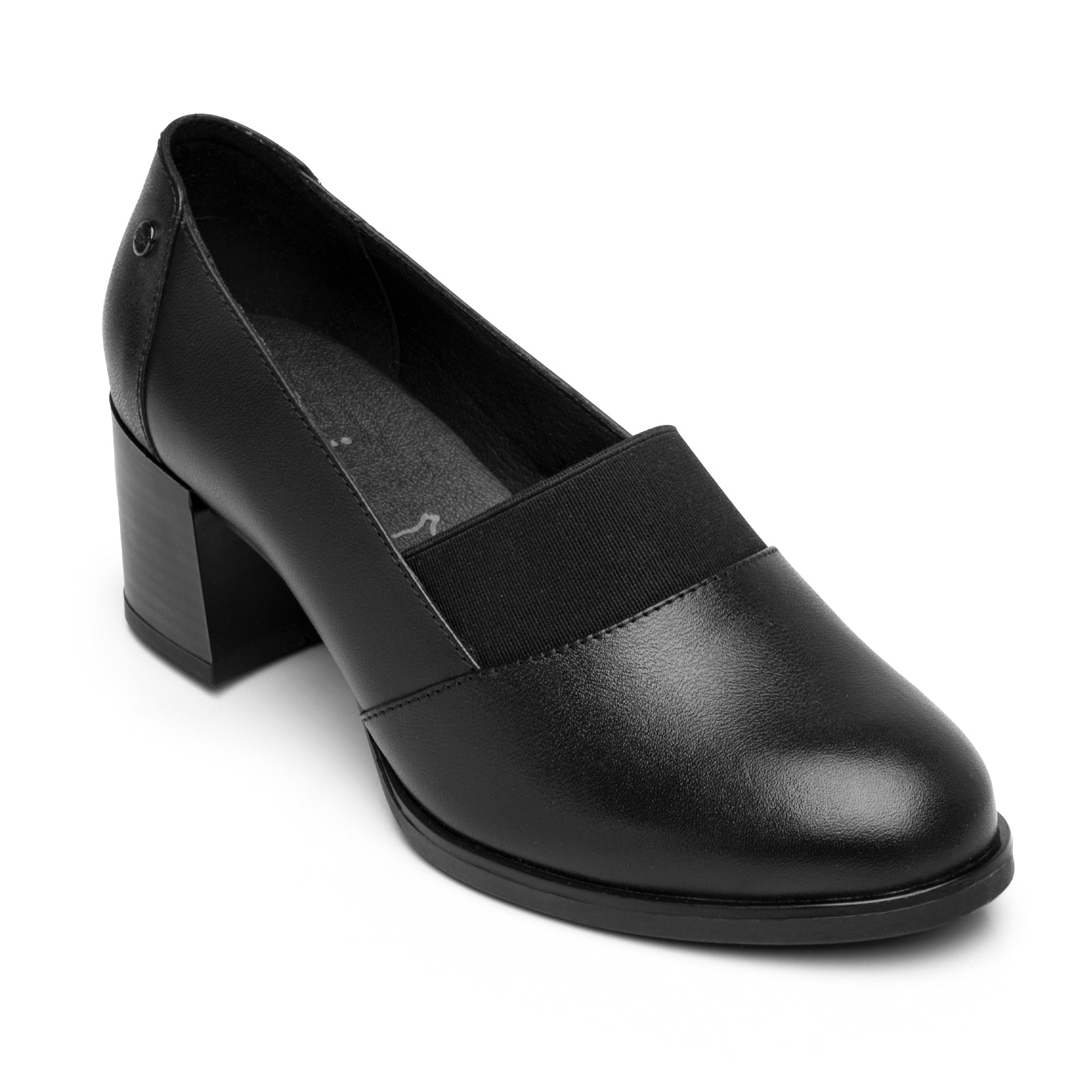 Zapato de Tacón Casual Confort Para Dama Flexi 137301 Negro