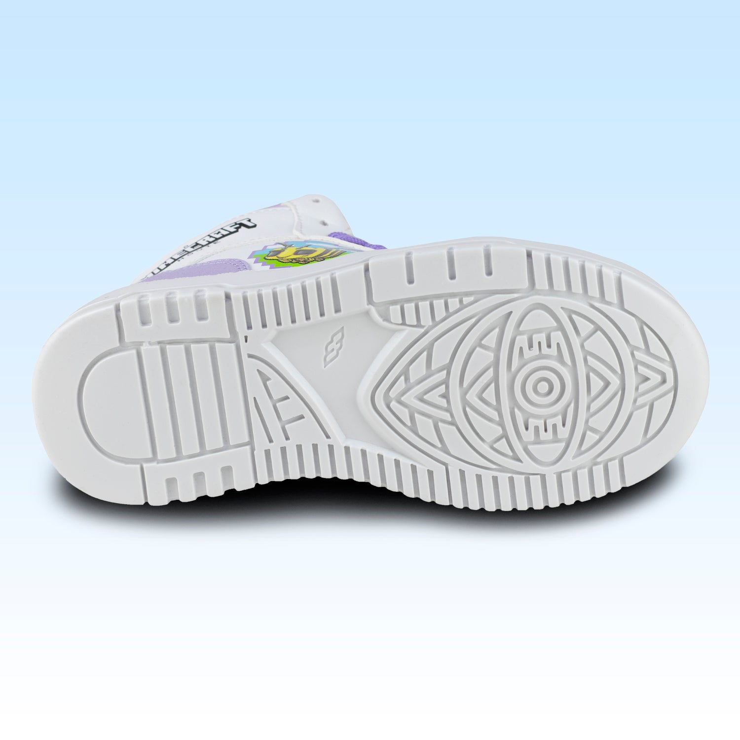 Tenis de Bota Casual Para Niña Minecraft Yuyin MI5150 Blanco