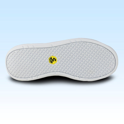 Tenis Choclo Servicio Confort Para Dama Charly 1059693 Blanco