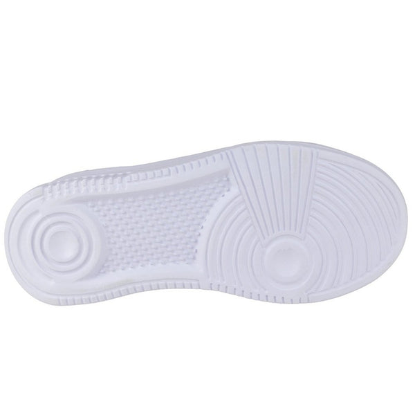 Tenis Urbano Plataforma Mujer Shadow 3014 Blanco Tornasol Pl