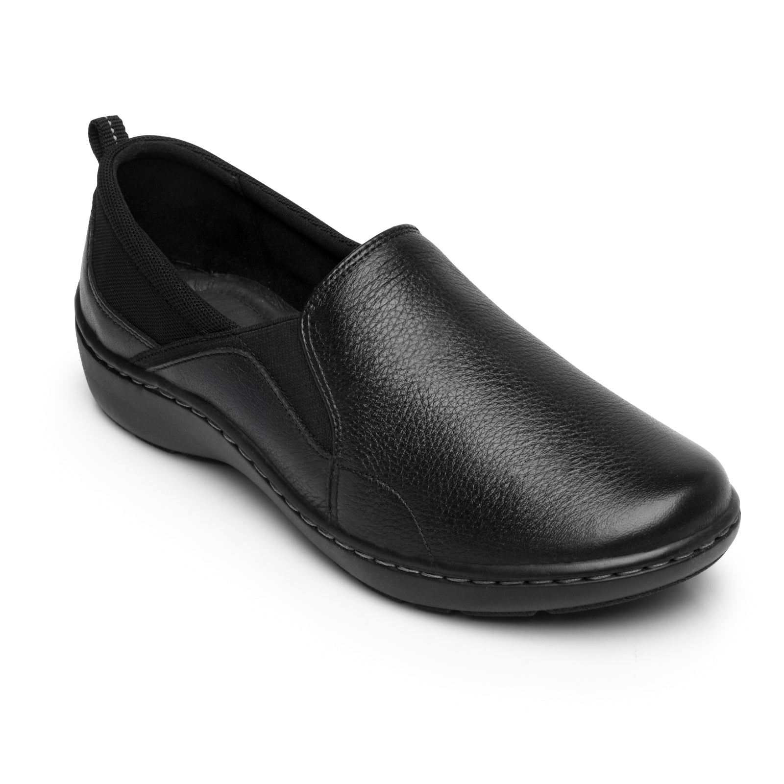 Zapato Slip On Mocasín Confort Para Dama 138104 Negro