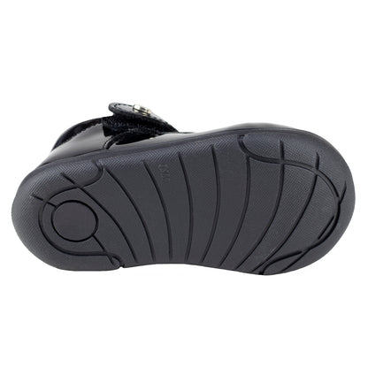 Zapato Casual Para Niña Chabelo C966-C Charol Negro