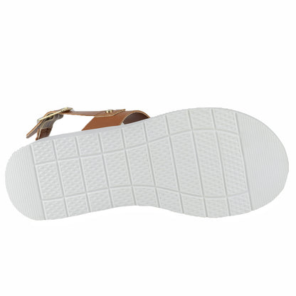 Sandalia Casual Para Dama Lady Paulina 38101 Camel