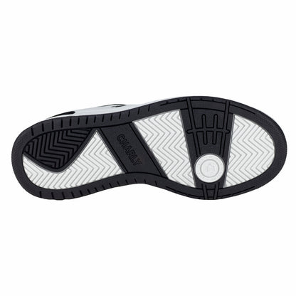 Tenis Choclo Urbano Casual Para Caballero 1087465 Blanco Negro