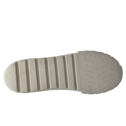 Tenis Urbano Con Plataforma Capa De Ozono 634801 Latte Mujer