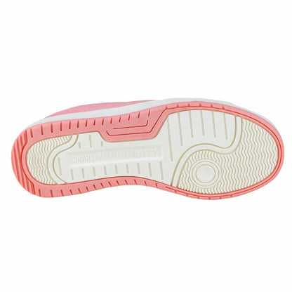 Tenis Choclo Casual Confort Para Dama Charly 1059824 Rosa