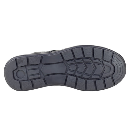Zapato Escolar Para Niño Yuyin 24310 Negro