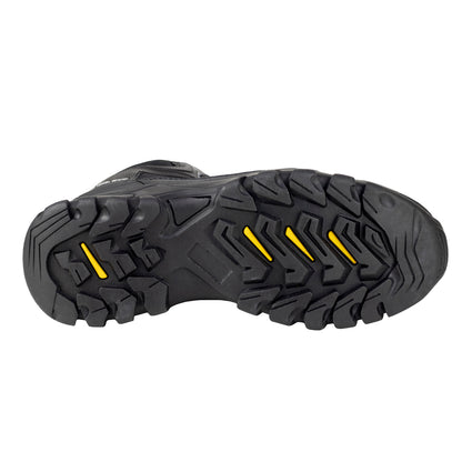 Bota Industrial Casco Acero Para Hombre New Ram 9588 Napa Negro