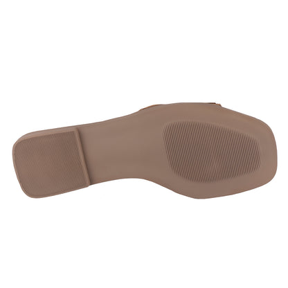 Sandalia Clásica Para Dama Salamandra 200-3956-H Camel
