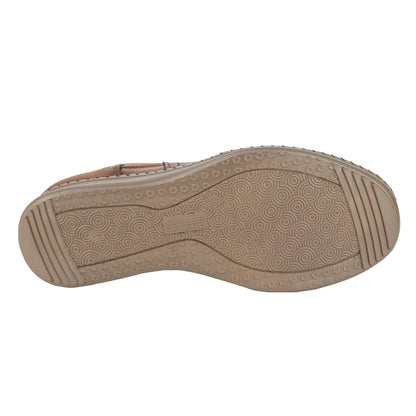 Botín Casual Confort Para Dama Lobo Solo 4989 Miel