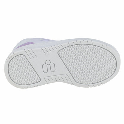 Tenis Bota Casual Para Niña Charly 1079416 Blanco Morado