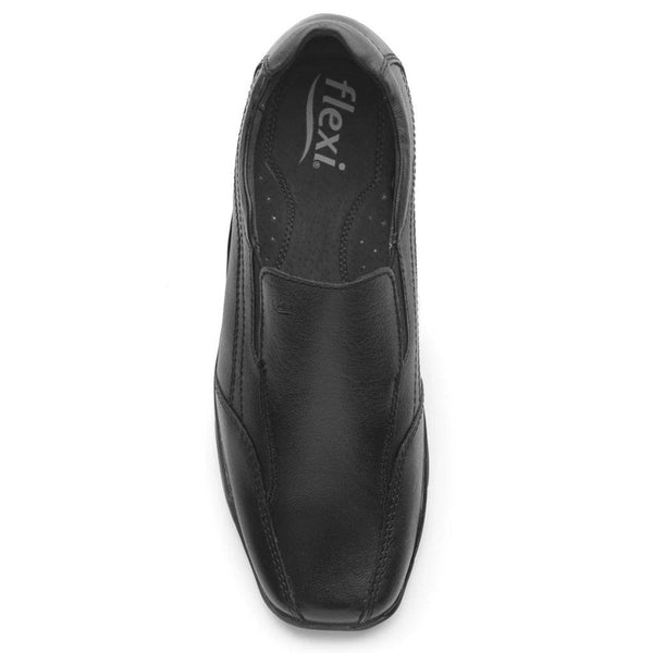 Zapato Escolar Niño Flexi Banfi Jr 93503 Negro