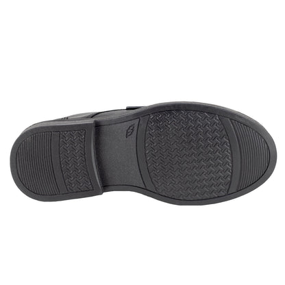 Botín Escolar Formal Para Niño Yuyin 24360 Negro 21.5- 25.5