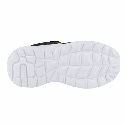 Tenis Running Confort Para Niño Charly 1065378 Negro Limón