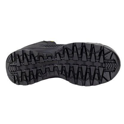 Bota de seguridad Casco Acero Para Caballero New Ram 9544 Negro Amarillo