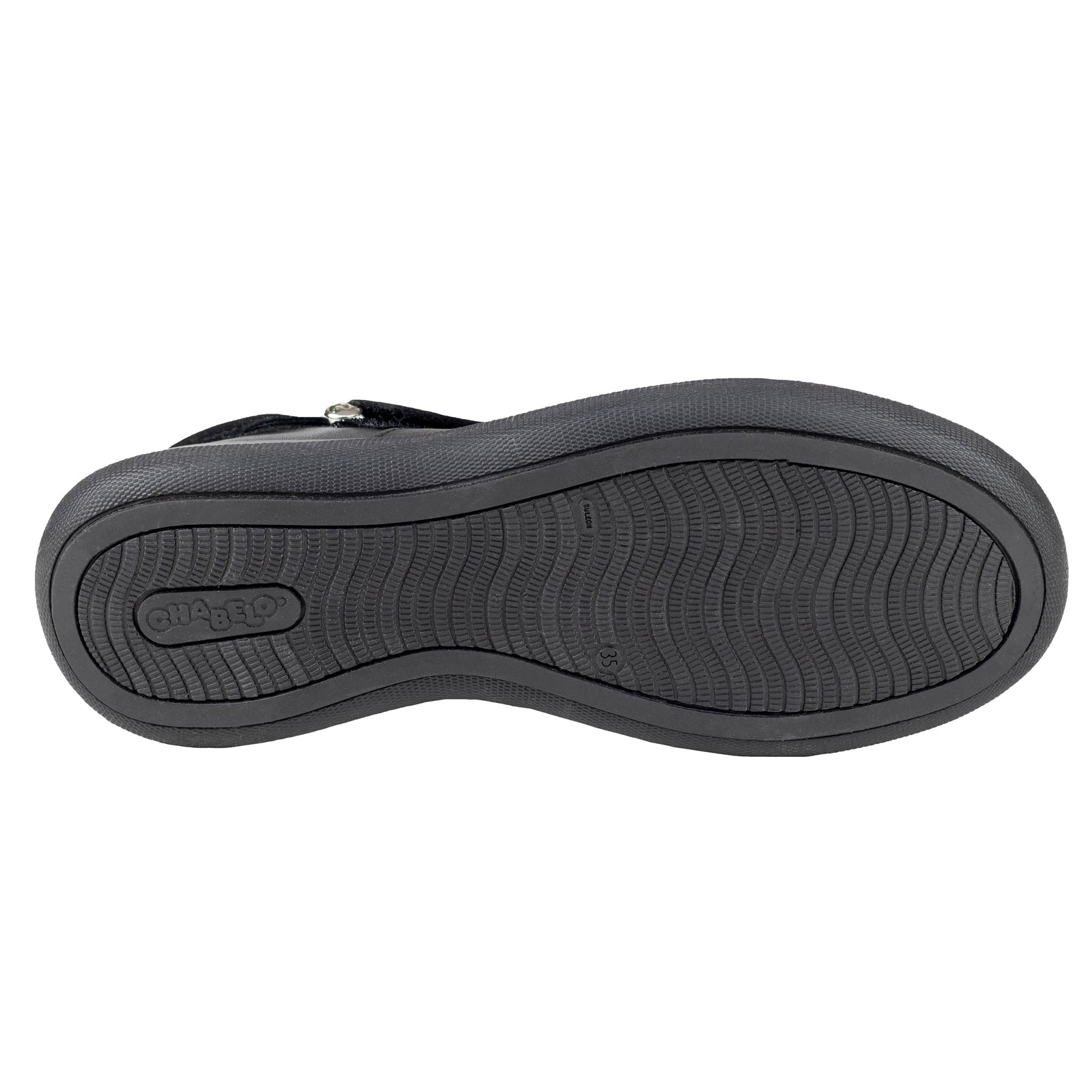 Zapato Escolar Para Niña Chabelo C75-A Piel Negro 23-25