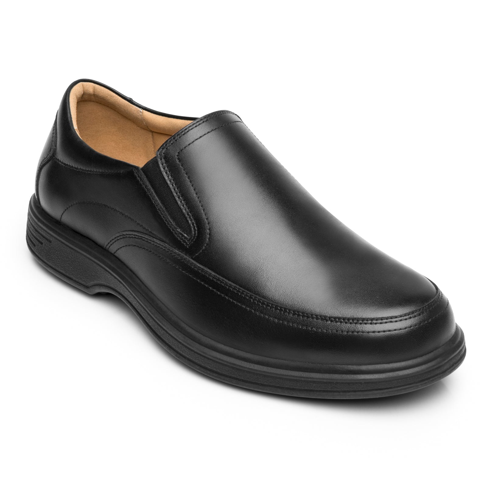 Zapato Mocasín Casual Para Hombre Flexi 59312 Negro