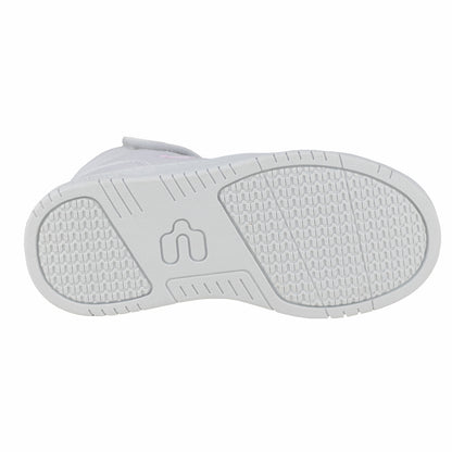 Tenis Bota Escolar Bota Para Niña Charly Kids 1079416 Blanco Rosa