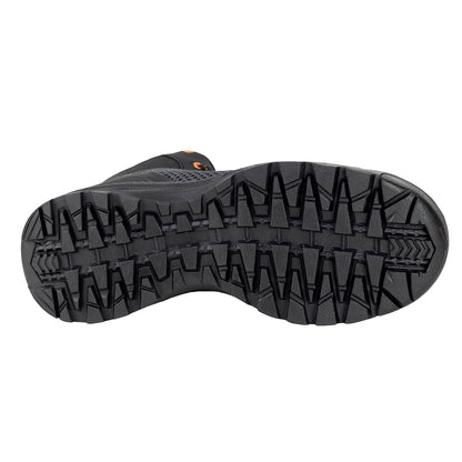 Bota Seguridad Casco Acero Para Caballero New Ram 9544 Negro Naranja