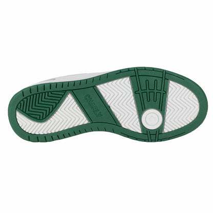 Tenis Choclo Urbano Casual Para Caballero 1087465 Blanco Verde