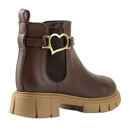 Botin Urbano Karsten Niña 34001-2B Chocolate 22-25