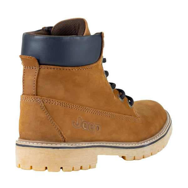 Bota Casual Urbana Mujer Jeep 4304 Nobuck Bronce