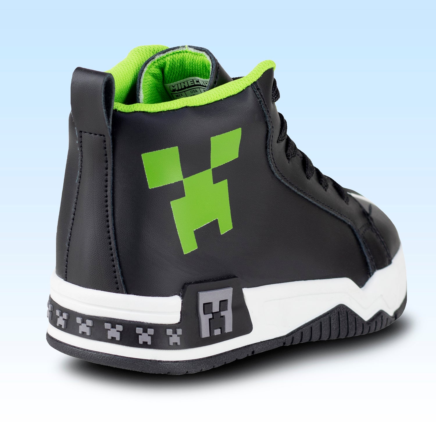 Tenis de Bota Casual Para Niño Yuyin Minecraft MI4140 Negro