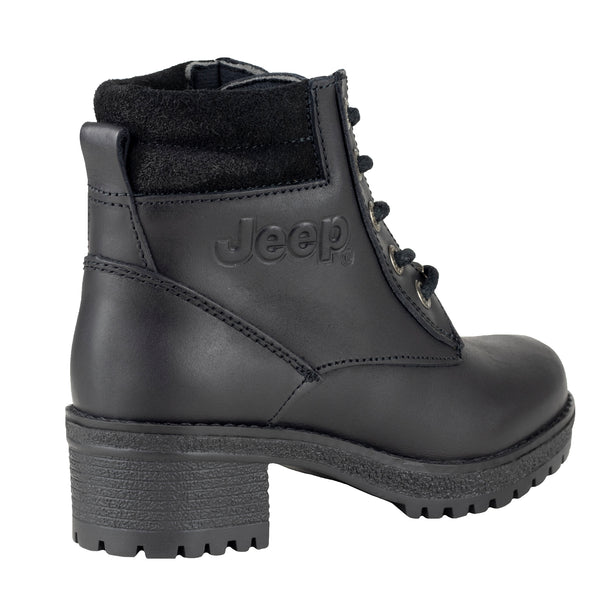 Botin De Tacon Jeep Para Dama 19052 Negro