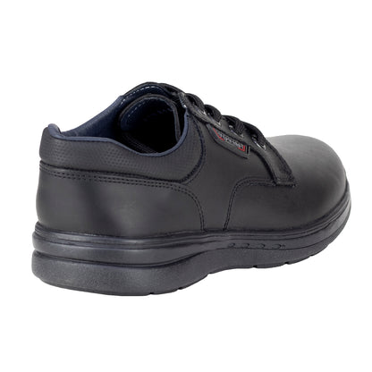 Zapato Escolar Para Niño Yuyin 24310 Negro