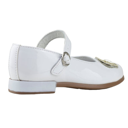 Zapato Blanco De Vestir Para Niñas Chabelo C344-c 17.5-21-5