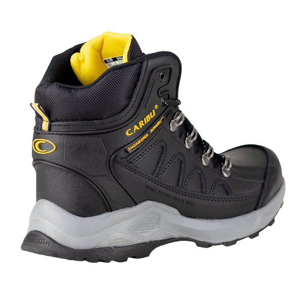 Bota Camping Caballero Caribu Hiking 002-N Negro