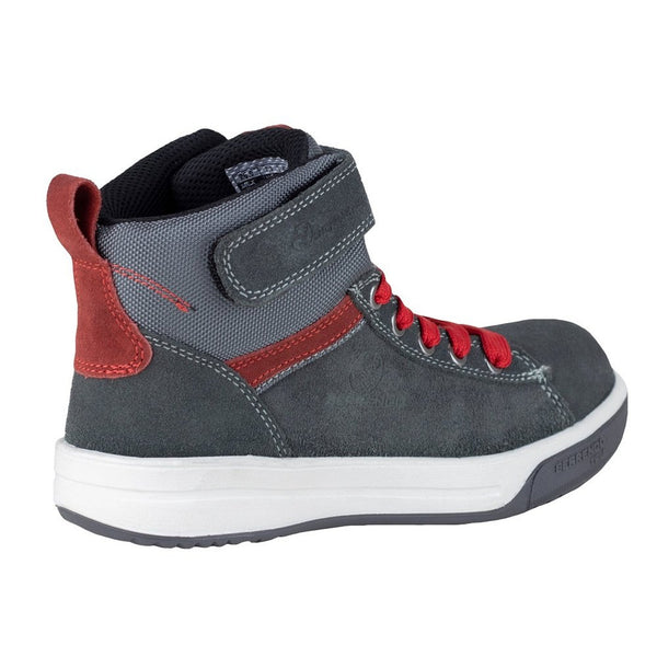 Tenis Industrial Dieléctrico Berrendo Hombre 400 Gris Rojo