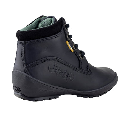 Bota Casual Niña Jeep Commander 15522-A Crazy Negro
