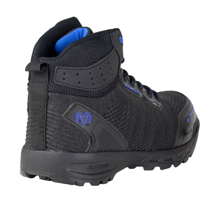 Bota Seguridad Casco Acero Para Caballero New Ram 9544 Negro Rey